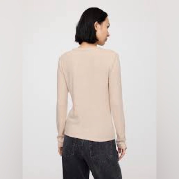 GAP Ribbed V-Neck Cardigan - Picture 2 of 2